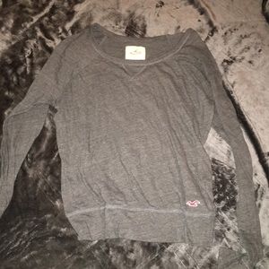 Hollister gray long sleeve
